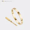 Bracelet Bracelet Bracelet Bracelet Designer pour femmes bracelet d'or 4 diamants bijoux de luxe en acier en acier en or ne se fondent pas allergique 21621802