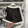 Herr Plus Size Shorts Herr Dam 1 Blå Grön Svart Röd Ridbyxor