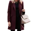 Women's Trench Coats Thermal Great Anti-wrinkle Lady Coat Thick Spring Pockets For Work