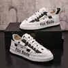 Designer Trend Heren Kleurrijke Dikke Bodem Schoenen Graffiti Patroon Causaal Flats Hiphop Punk Feest Bruiloft Loafers Mode Wandelschoenen Sneakers 38-43