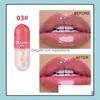 Brillant à lèvres Fit Couleurs Mini Capse Forme Brillant À Lèvres Hydratant Transparent Colorchangeant Lipgloss Huile Lèvres Dodues Maquillage Cosmétique Goutte Dhaof