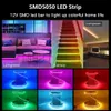 5M LED Strip SMD 5050 5054 LED Tape Waterproof Ribbon Diode 12V 2835 Flexible Neon Light 60/120Leds/m LED Lights for Room Decor