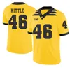 NCAA Iowa Hawkeyes College Football 46 George Kittle Jersey 24 Nile Kinnick 94 Adrian Clayborn 6 Tim Dwight 7 Brad Banks 10 Mekhi Sargent for Sport Fan University