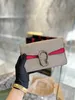 Women's Dionysuss Chain Vintage Mini Flap Bag Italy Designer Tiger Head Crystal Clasp Handbag Greek god Crossbody Canvas Messenger Purse Small Pochette Wallet