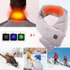 Bandanas Plush Collar Scarves Shawl Neck Warmer Temperature Scarf USB Charging Heat Control For Cycling Camping Couple