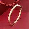 Simple Bracelets Charm Bangle For Women Luxury Jewelry Paired Friendship Bangles Wedding Jewellery Fashion Designer Bracelet Original Personalized Jewellry