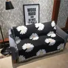 Dekens Daisy Flower European Knitted Lijn Deken Wordtworp Katoen Gedrukte Sofa Dust Cover Bedding Airconditioning