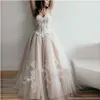 Sexy Sweetheart Lace Appliques Wedding Dresses Off the Shoulder Corset Back Bridal Gowns Formal Champagne Tulle Vestido De Noiva