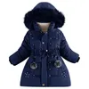 Giubbotti Ragazza Giacca invernale imbottita in cotone Cappotto moda per bambini Capispalla per bambini Piumino caldo per bebè Abbigliamento per bambini 4-12 anni 221028