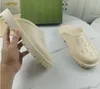 Luksusowe kapcie projektanci marki damskie damskie sandały z wycięciem na platformie wykonane z przezroczystych materiałów modne seksowne piękne słoneczne plaże damskie buty kapcie 35-44