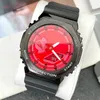 2022 Original Shock Watch Men Sport WR200AR G Watches Army Military Shozing Imperproof Watch All Pointer Work Digital Wristwatch GM 2100 sans boîte