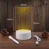 Night Lights Message Board Creative Led Light USB Note With Pen Gift Children's Holiday Decoration Atmosphere