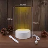 Ночные огни доски объявлений Creative Led Light USB -заметка с подарок на ручку детские праздничные украшения атмосфера