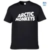 Męskie koszulki arktyczne małpy bawełniana koszulka koszulka męska zespół męski tshirt letnia hip hop Hip Hop Podstawowy koszulka z nadrukiem shirtarctic Cot