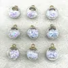 Charms Colorf Transparante Ball Glass Star Hanger Find Hair Accessoires Sieraden Earring Drop levering 2022 Smtef