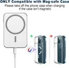 Snelle lading 100W magnetische draadloze autolader Ventilatiebeugel ondersteund door MagSafe voor iPhone 13/13 Pro Max/14/12 Max Mini