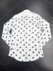 DSQ Phantom Turtle Martini Logo Print Cotton Shirt Mens Designer Designer Trand Clothing Men Long Sleeve Dress Shirt Hip Hop Style Tops 841775