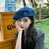 Berets Cowboy Beret Women Summer Thin Japanese Caps For Wild Korean Style Painter Hat Big Head Girth Boinas Para Mujer