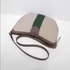 HH Ophidia kleine schoudertas speciale canvas messenger bags voor dames halve maan design handtassen groen en rood webdesigner crossbody Diamond Lattice portemonnee 598125