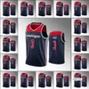 75th Anniversary Diamond Basketball Jerseys 2021/22 Stitched Men Bradley Beal Davis Bertans Thomas Bryant Rui Hachimura Statement Navy Custom