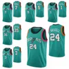 Earned Basketball Icon Classic Printed Isaiah Roby Jersey Jeremy Sochan 10 Blake Wesley 14 Malaki Branham 22 Doug McDermott 17 Josh Richardson 7 Black Green Edition