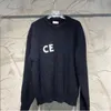 Cel Sweatshirt Erkek En İyi kaliteli tasarımcı CE Sweater Moda Baskılı Pullover Ceket Adam Kadınlar Gevşek ABD Boyut Günlük Uzun Kollu Tişört