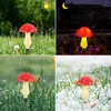 Strings Christmas Decorations For Home Upgraded Solar Mushroom Lights Outdoor Garden Degor 8 Ornaments Year Decor