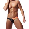 Onderbroek nylon heren lage stijgteken gay gay sexy ijs zijden mannen ondergoed penis pouch u convex slipjes mens comfort bikini -briefs jockstrap