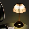 Lampes de table LED lampe en cristal chambre chevet Restaurant Bar café El Creative Touch USB charge atmosphère bureau