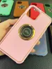 Phone Cases for iPhone 14 13 12 11 Pro Max XR XS With Ring Stand Shockproof 360 Rotation Protective Cover