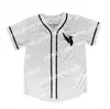 College Baseball Wears Custom Uomo Donna Gioventù Bambini 3 ILLENIUM Jersey Bianco Nero Cucito Girocollo Maglie da baseball Economici Mix Ordine Taglia S-4XL