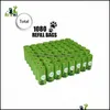 Trash -tassen Pet Biologisch afbreekbare hondenpoepzakken Levert ECOFRiendelijke 1080 Tellingen Zwart afval UNSPARTED Clean Garbage Bolsas Drop levering DHIPM