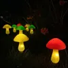 Strings Christmas Decorations For Home Upgraded Solar Mushroom Lights Outdoor Garden Degor 8 Ornaments Year Decor