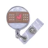 Sleutelringen Intrekbare badge Reel Medische werknemer Work Card Clip Doctor Nurse ID Naam Holder Referentie Drop Delivery 2022 SMTYF