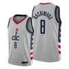 2021-22 75º aniversário costurei basquete masculino Bradley Beal Deni Avdija Rui Hachimura Daniel Gafford Davis Bertans Isaiah Todd Gray Jersey