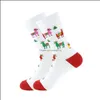 Décorations De Noël Arbre De Noël Elk Des Neiges Cadeau Coton Heureux Chaussettes Nouvel Automne Hiver Hommes Année Drôle Père Noël Drop Delivery 202 Dh5Cu