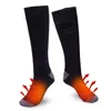 Sportsocken Winter Warm Heizsocke Wärmeelastisch Wasserdicht Elektrisch Beheizt 4000mAh Power Bank Thermofußwärmer Für Männer Frauen