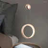 Kronleuchter Kristall Moderne Einfache Design Kann LED Schlafzimmer Bett Dekoration Zeitgenössische Hause Anhänger Lampe