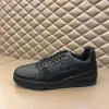 Men's hot-selling fashion catwalk casual shoes soft leather sneakers thick-soled flat-soled comfortable shoes EUR38-45 mjkkk0002