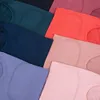 LL Kobiet Joga Szybko 2.0 Krótkie rękawe T-shirt Solidny kolor sportowy kształtowanie talii