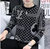 Suéteres masculinos Luxo para novo suéter de malha de malha Designer de lã Graphic Streetwear Casual Jumper Men Roupos