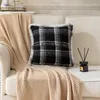 Fodera per cuscino scozzese retrò per divano soggiorno 18 morbidi cuscini decorativi accoglienti decorazioni per la casa moderne
