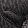 Skórzane torby designerskie BK śledzące z powrotem do źródła ręcznie robione damskie torebkę platynową torbę epsom print cielę 89 czarny