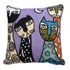 Poduszka haft topfinel s Covers Picasso poduszka dekoracyjne poduszki do sofy łóżko samochodowe 45x45cm