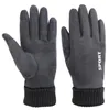 Gants chauds antidérapants d'hiver pour sports de plein air, cyclisme, ski, coupe-vent, unisexe, écran tactile, gants complets pour hommes et femmes, mitaines en polaire pour la pêche, la randonnée, le camp