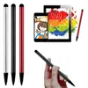 2 In 1 Universal Touch Screen Pencil Stylus Pen For SamSung Android Tablet Mobile Phone Accessories