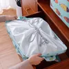 Förvaringspåsar stora kapacitetskläder hem kudde påse täcke filt arrangör vikning underbädd sortering garderobslåda