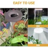 Grow Lights Lampgrow Light Growing Led Altezza Regolabile Rotondo Dimmerabile Fiore Indoorpiccolo Giardino Idroponica Piantare Luce Solare