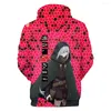 Sweats à capuche pour hommes Je quitte Heroing 3D Hoodie Harajuku Vêtements pour hommes et femmes Sweat Printemps Automne Modèles