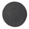 Table Mats Mat Insulation Bowl Pad Soft Handmade Oval Round Design Cotton Anti-scalding Placemats Slip Kitchen Accessories